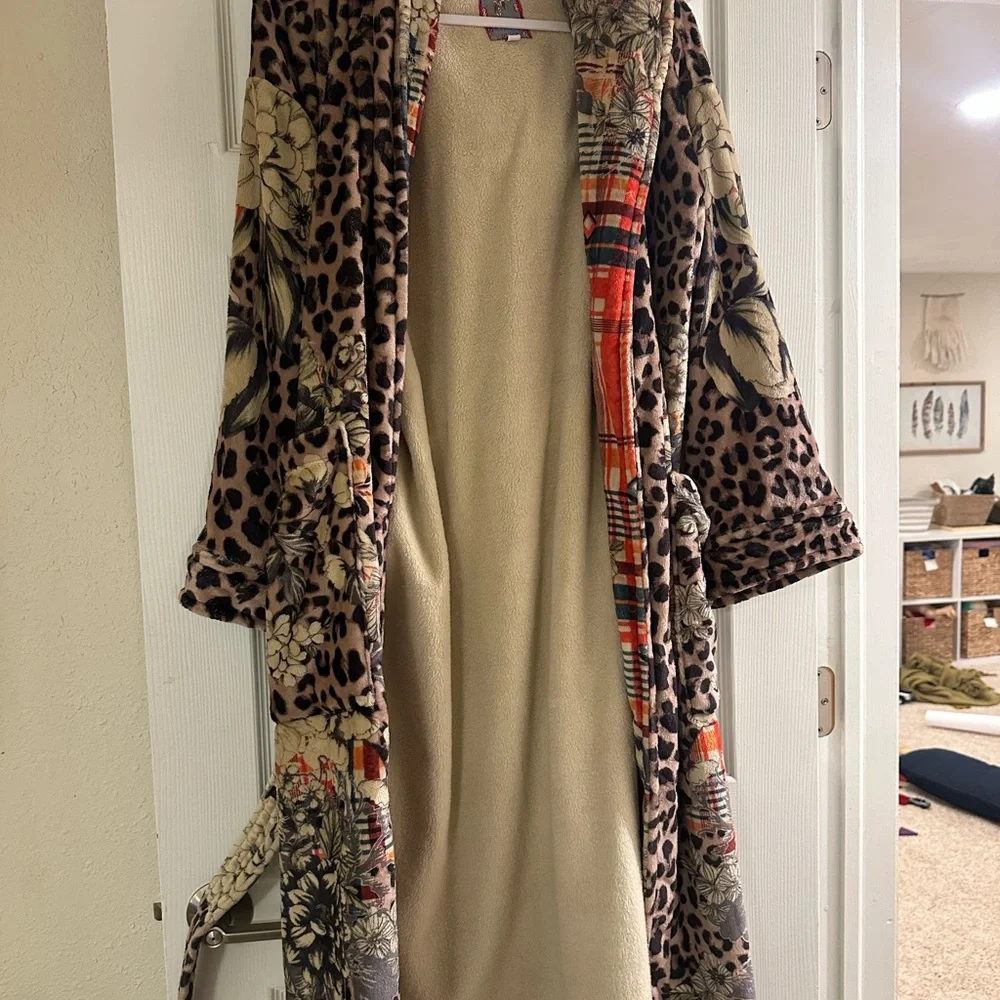 Johnny Was Cozy Robe S/M - Picture 3 of 5